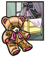 immagine di un sogno di peluche, un sogno di un bambino piccolo